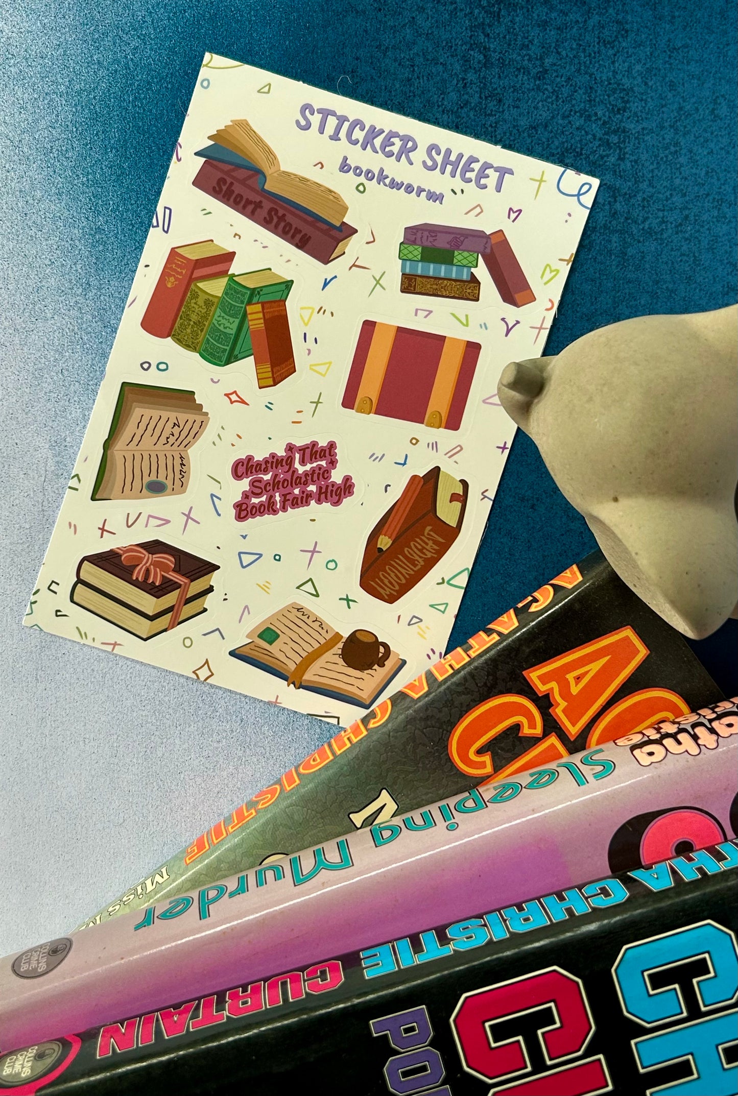 Bookworm Sticker Sheet