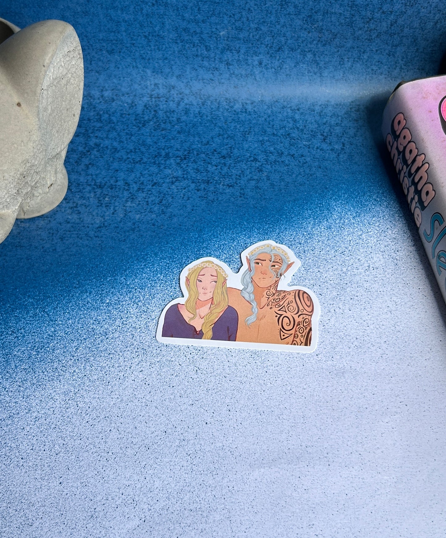 Night Court Dreams: ACOTAR-Inspired Sticker Collection (Pack of 4)