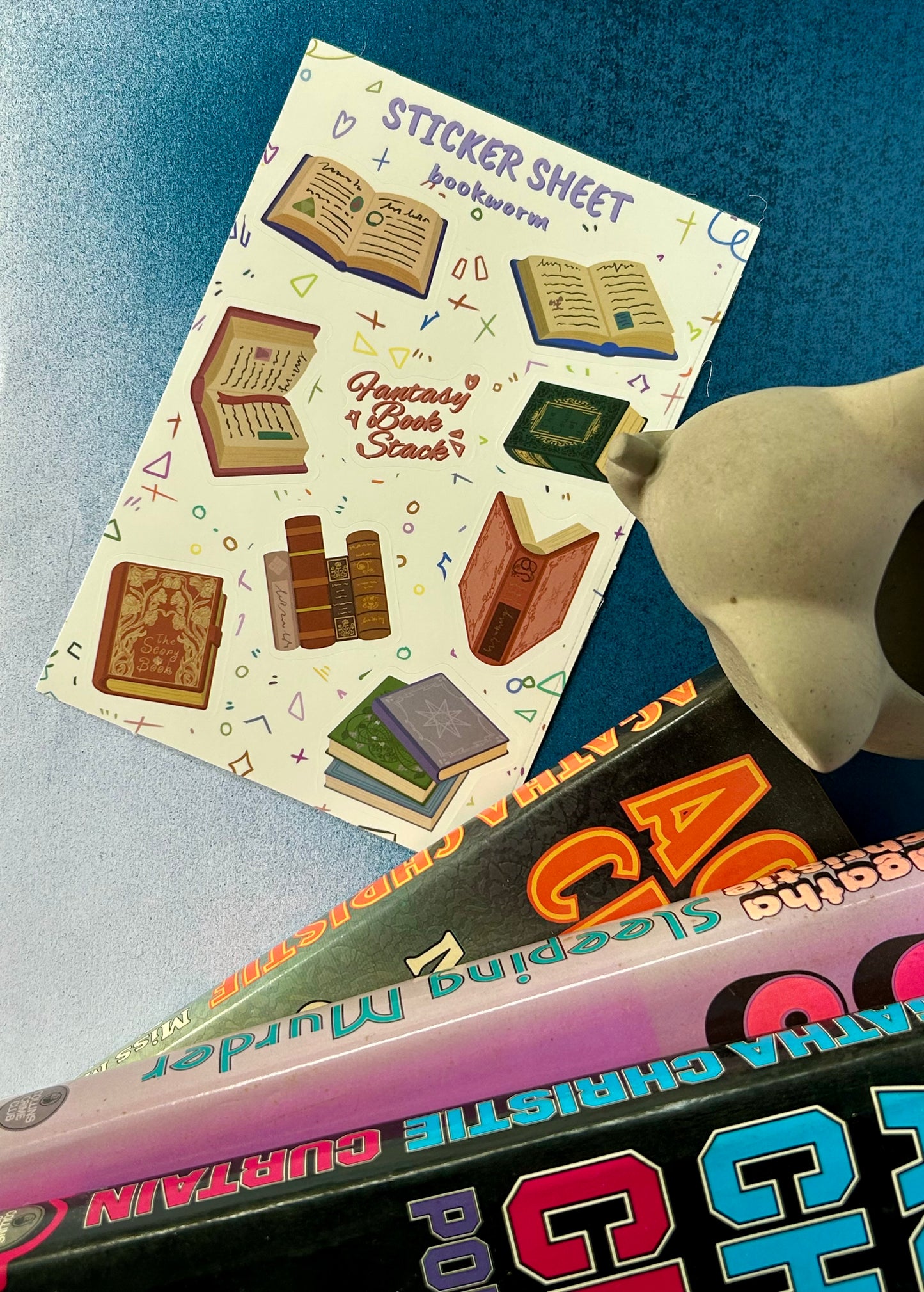 Bookworm Sticker Sheet