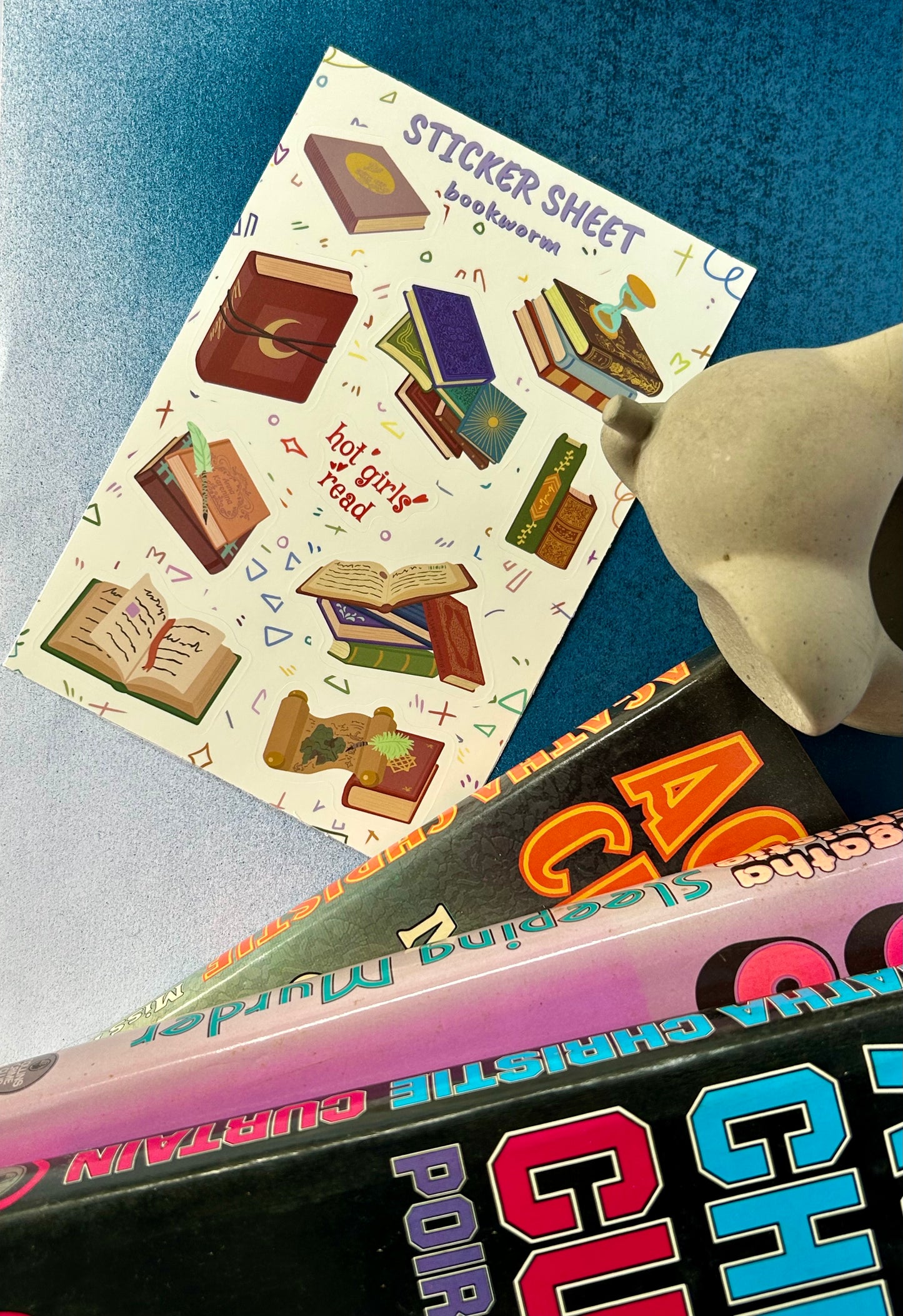 Bookworm Sticker Sheet