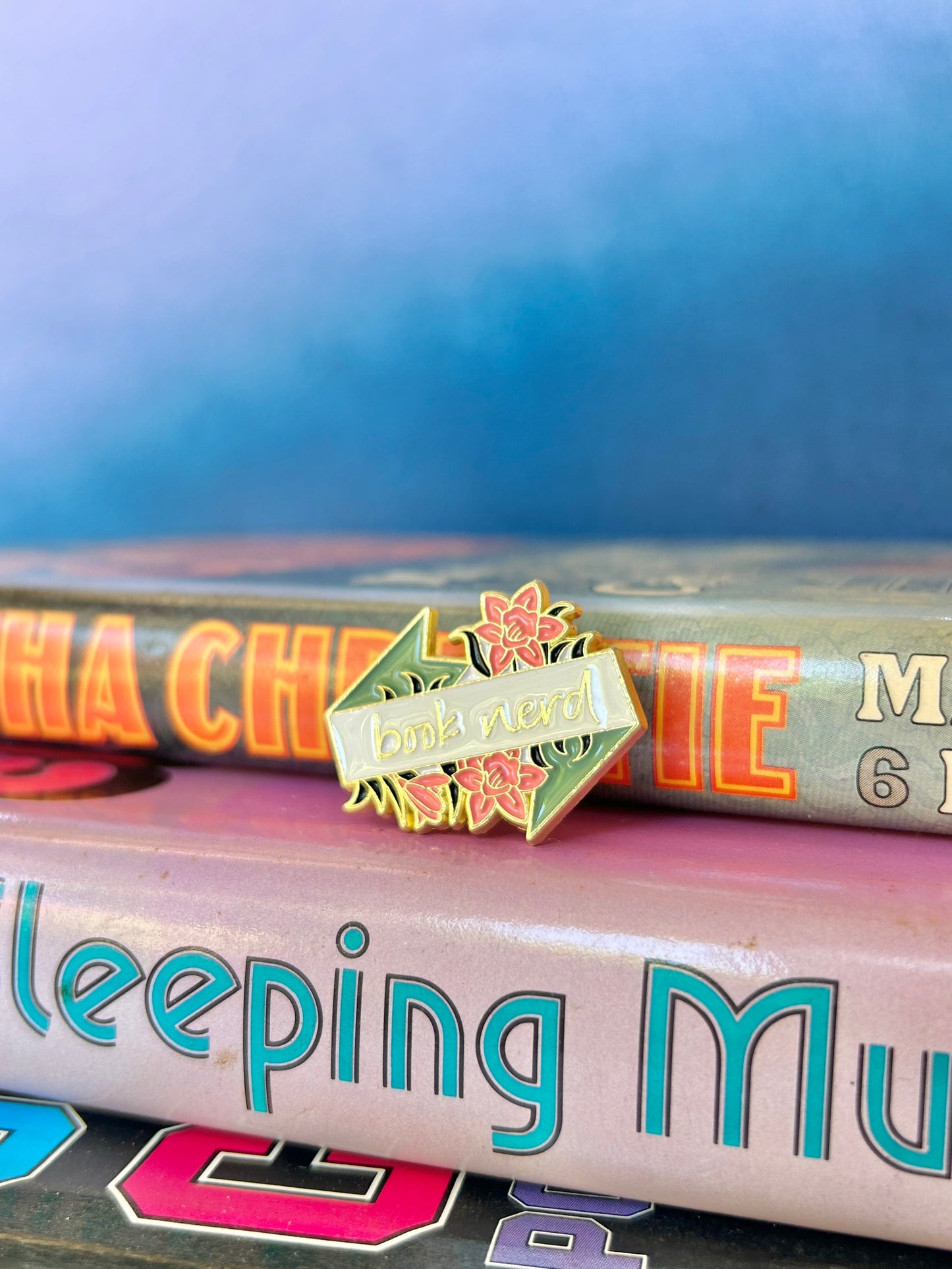 Book Nerd Enamel Pin: Wear Your Literary Obsession Proudly