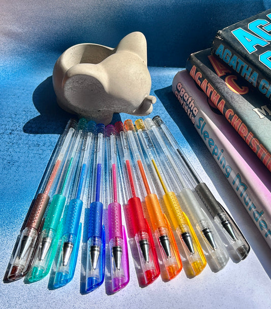 Starlit Scribbles: Metallic Gel Pen (Sold Individually)