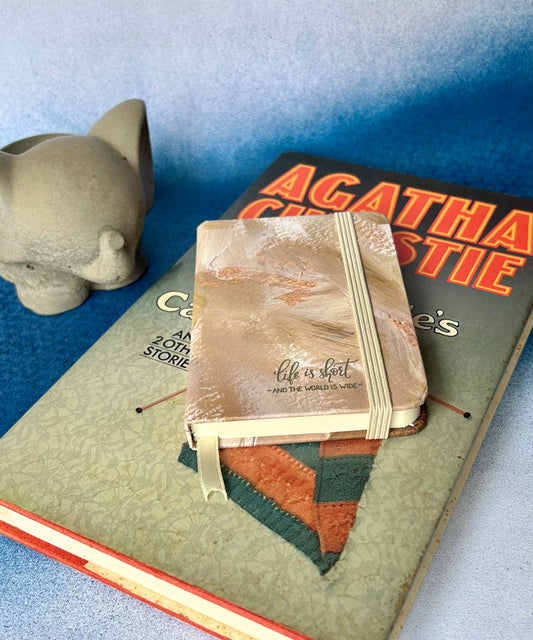 Hardcover A7 Notebook: Your Perfect Bookish Companion