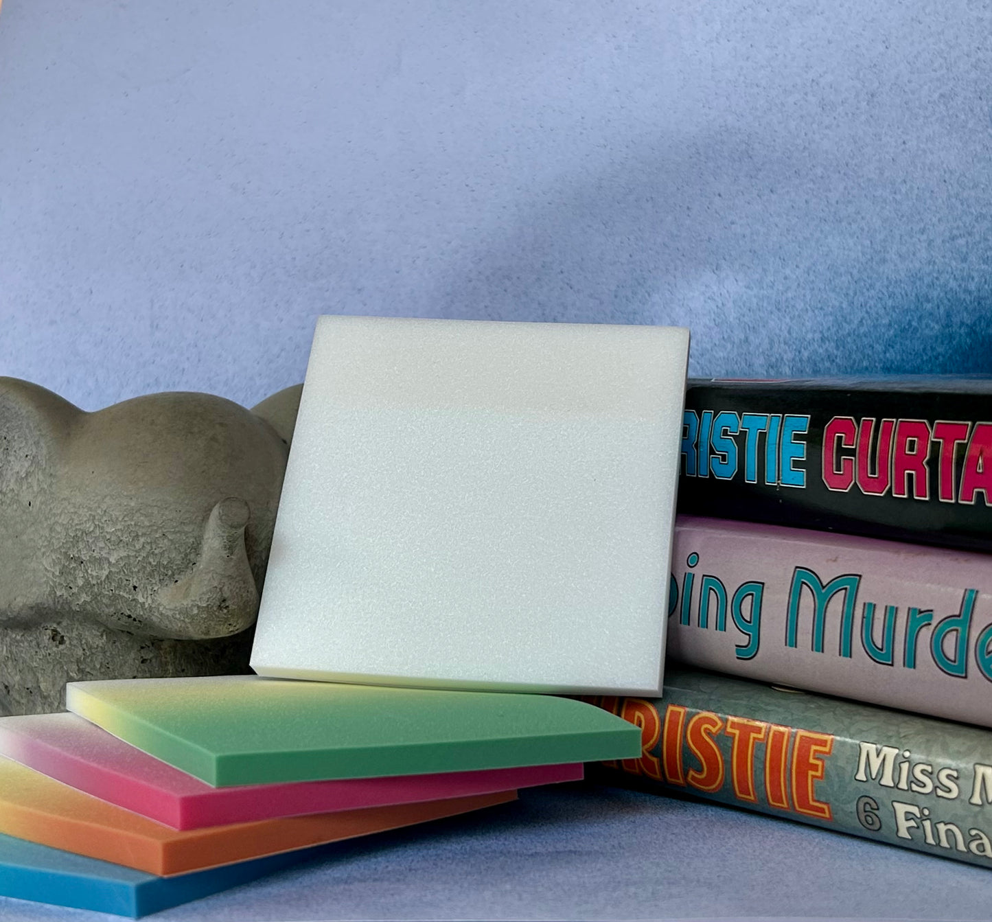 Translucent Ombré Sticky Notes: A Colourful Touch for Your Bookish Thoughts