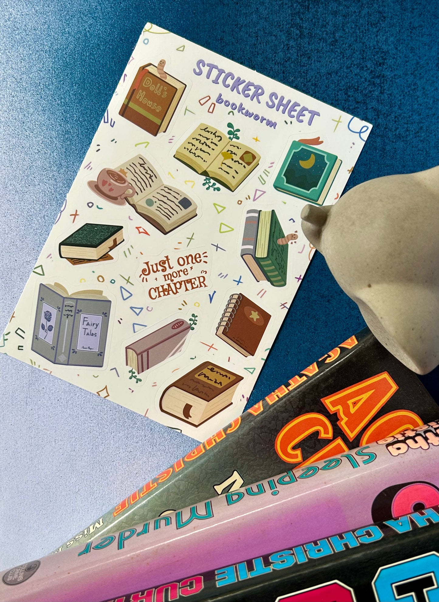 Bookworm Sticker Sheet