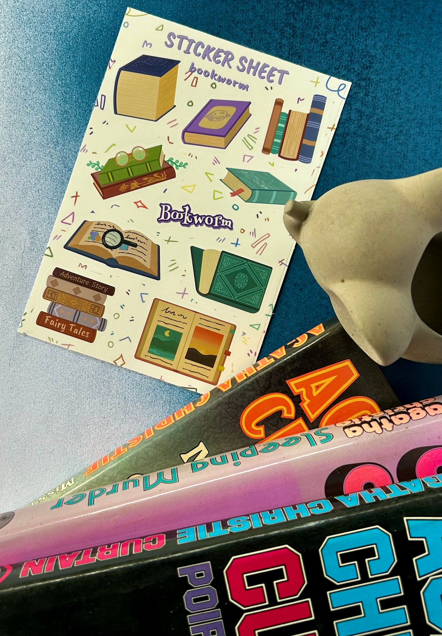 Bookworm Sticker Sheet
