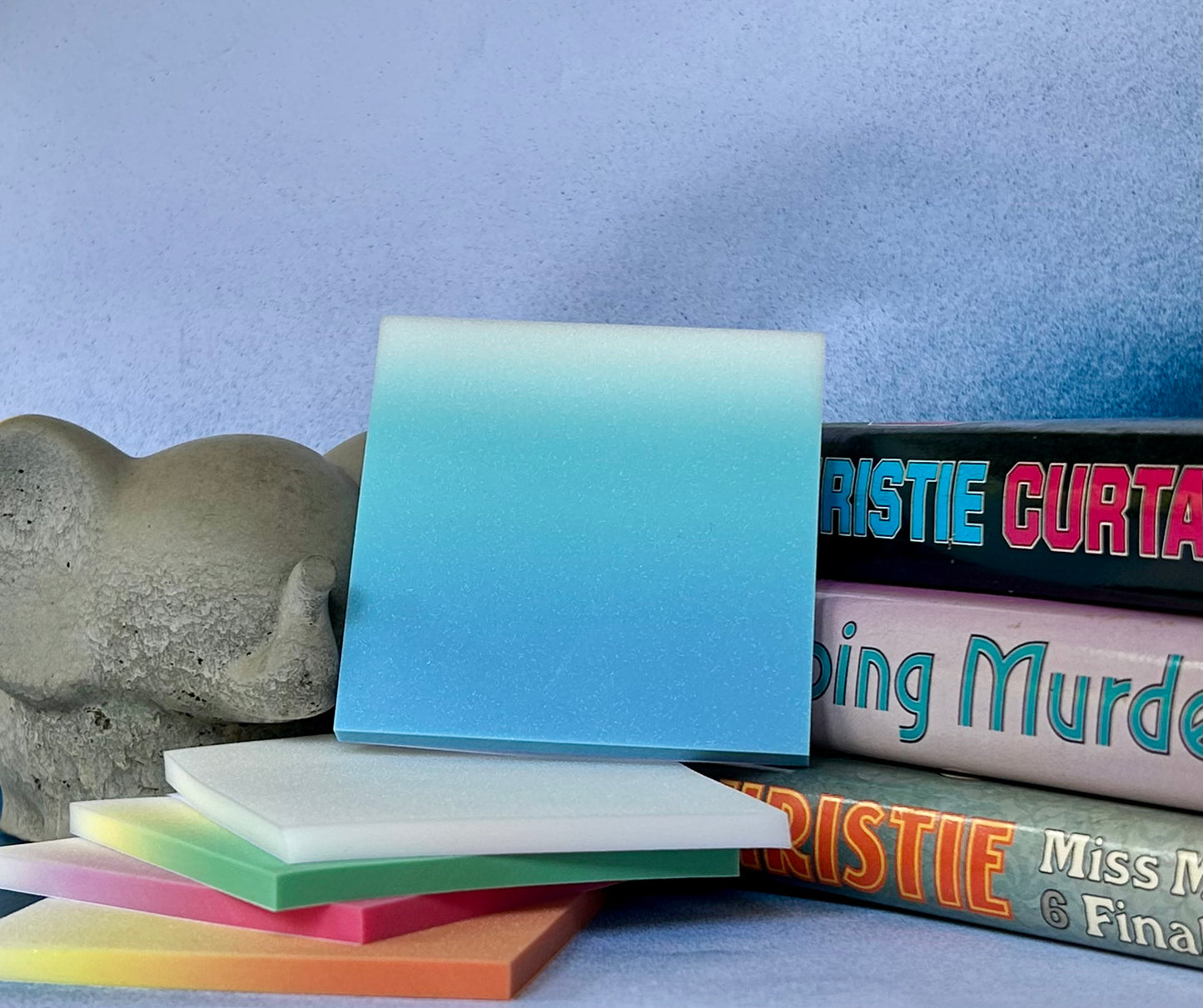 Translucent Ombré Sticky Notes: A Colourful Touch for Your Bookish Thoughts