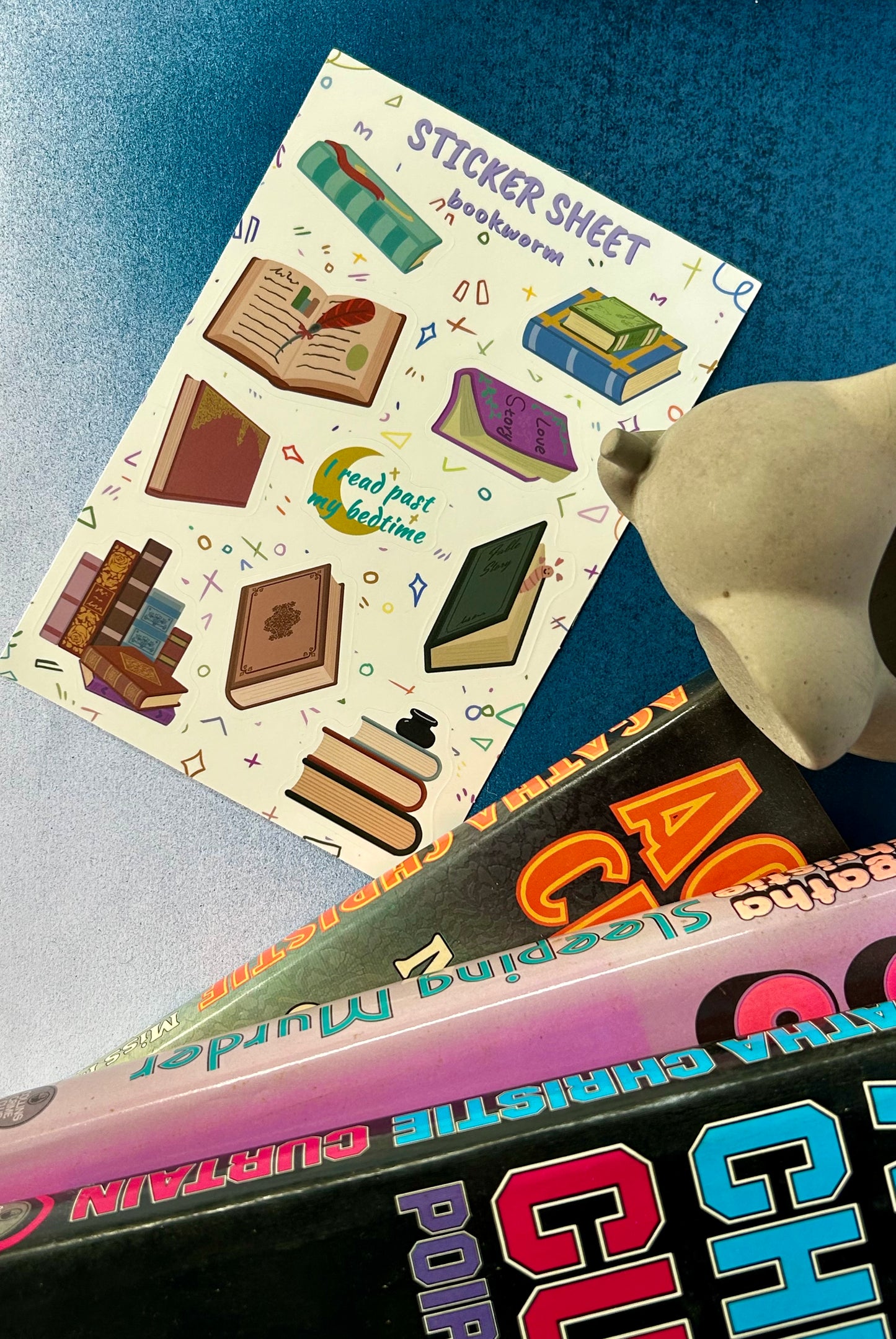 Bookworm Sticker Sheet