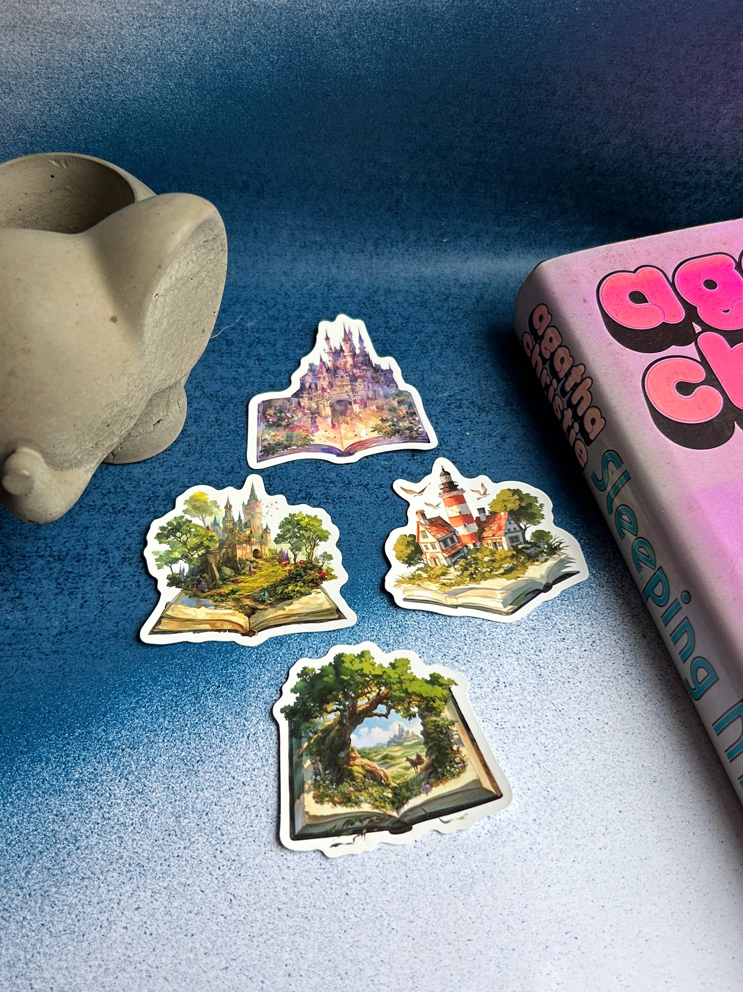 Enchanted Tomes: Fantasy Sticker Set (Pack of 4)