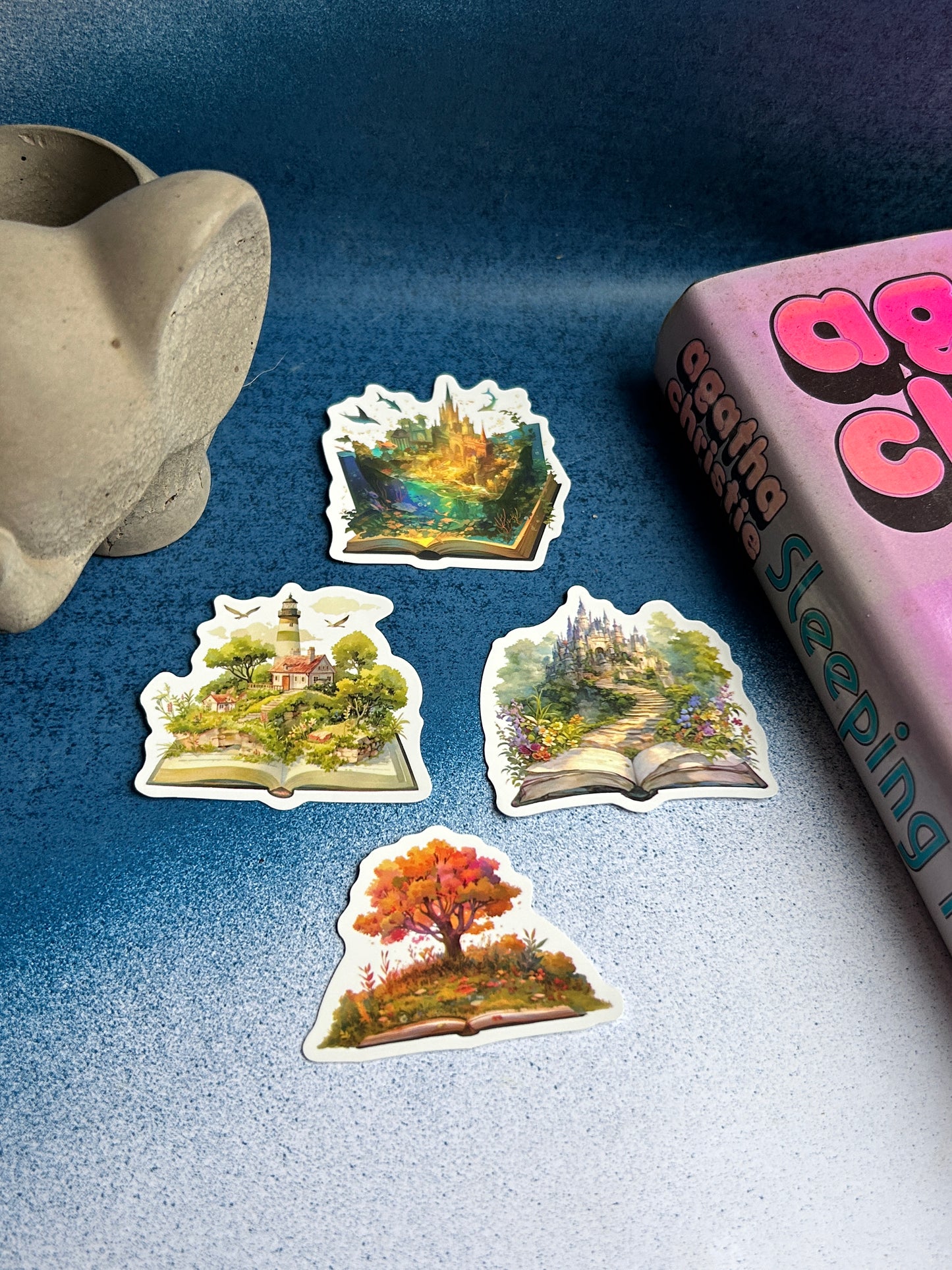 Enchanted Tomes: Fantasy Sticker Set (Pack of 4)