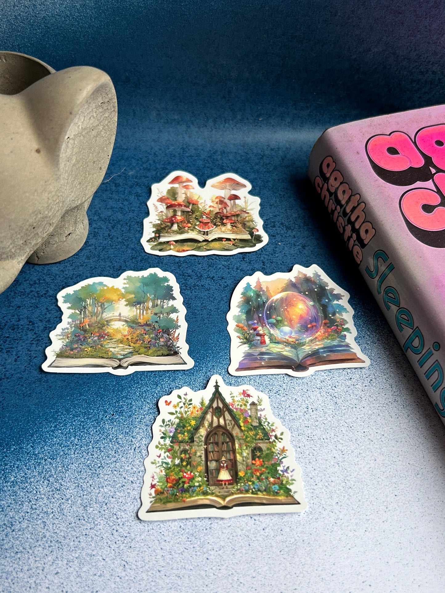 Enchanted Tomes: Fantasy Sticker Set (Pack of 4)