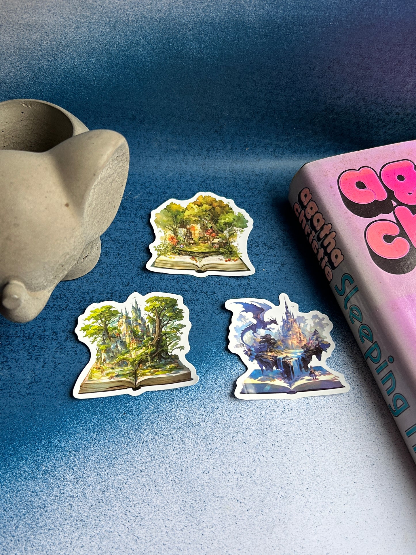 Enchanted Tomes: Fantasy Sticker Set (Pack of 4)
