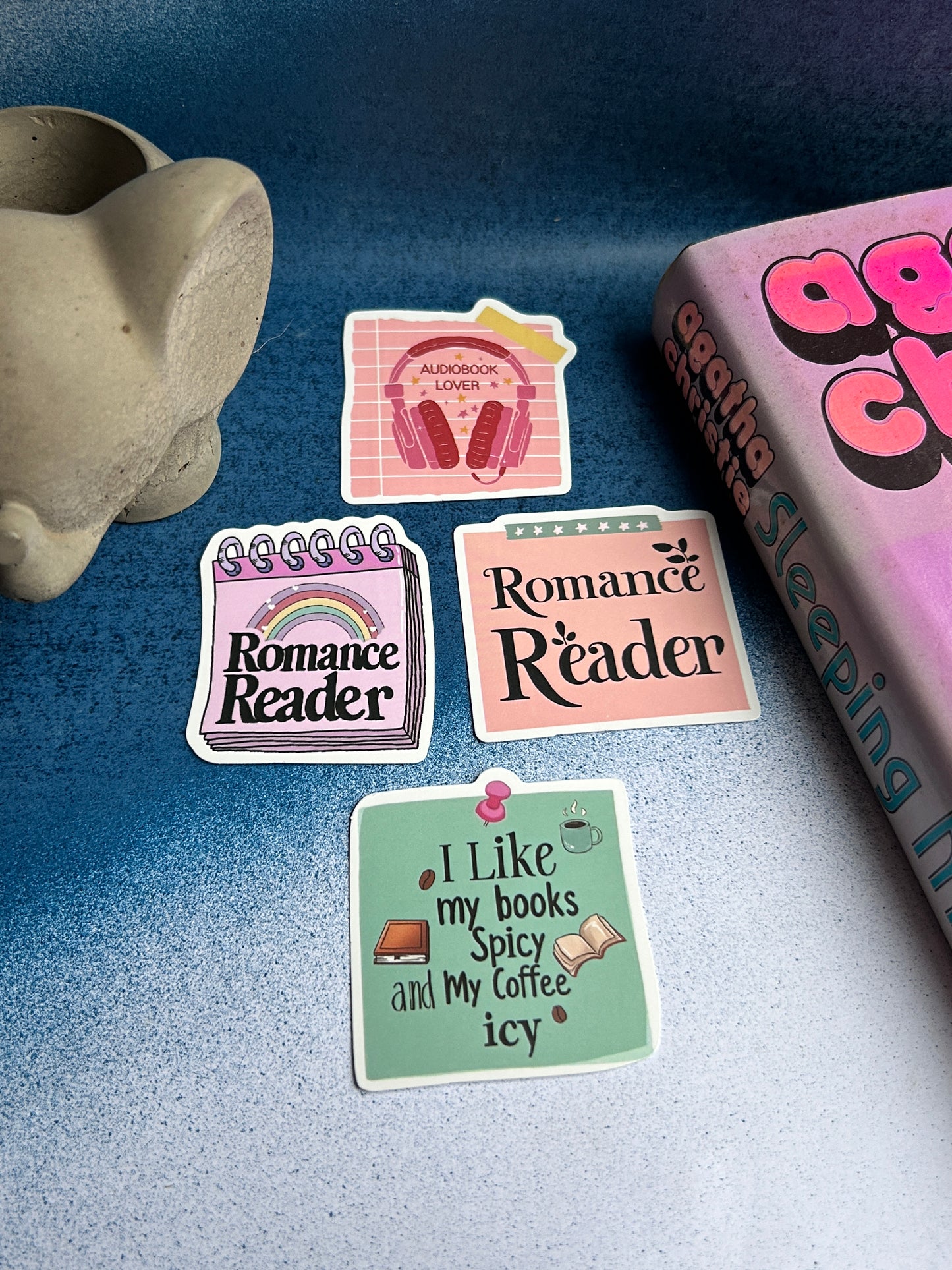A Mystery Pack of Smutty Bookish Stickers