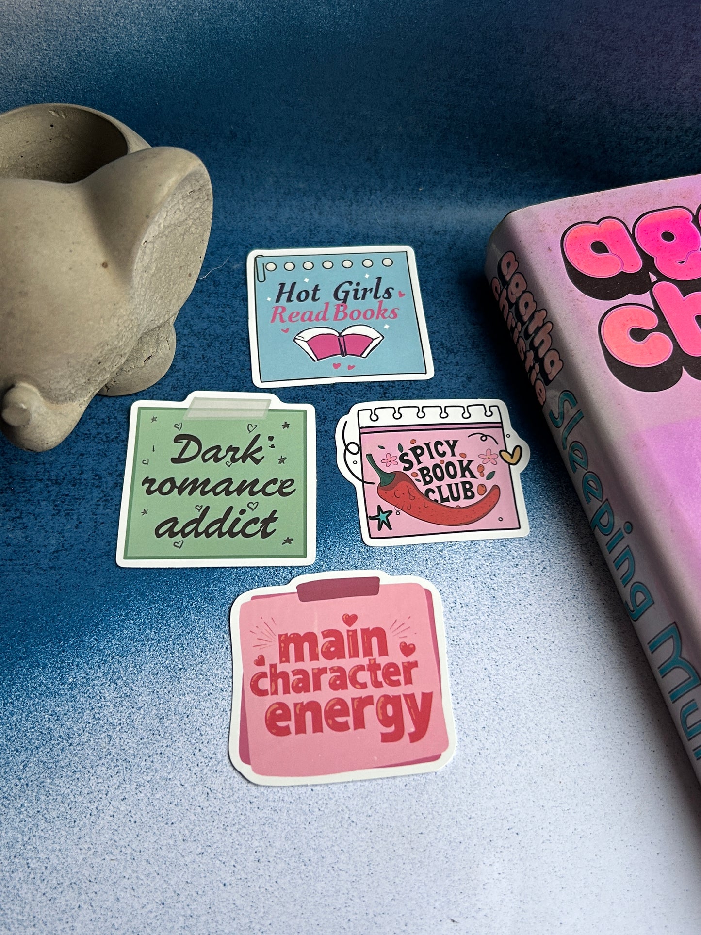 A Mystery Pack of Smutty Bookish Stickers