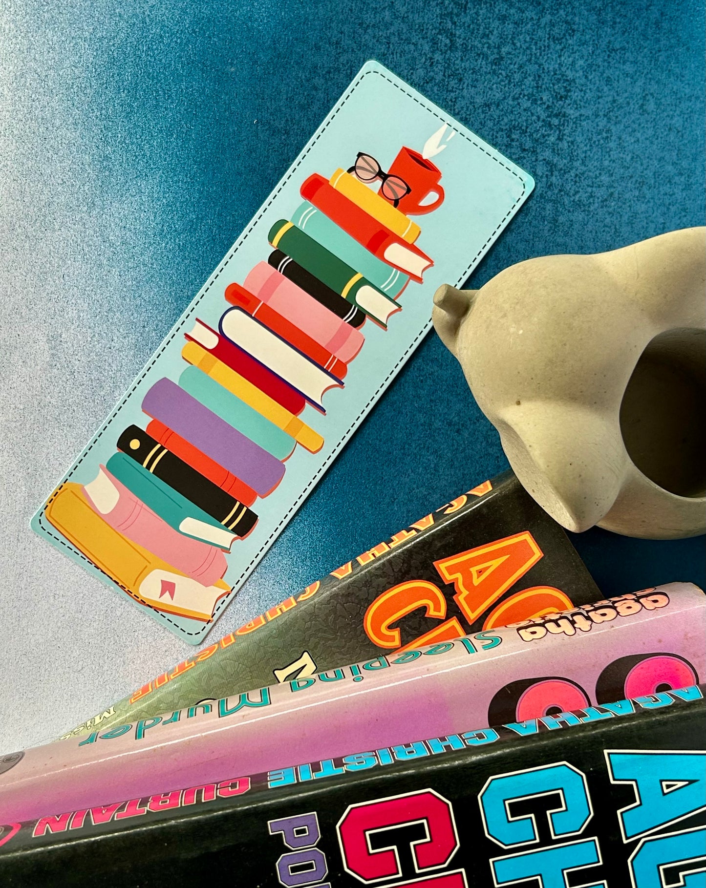 Bookshelf Tracker Bookmark: Track Your Literary Journey